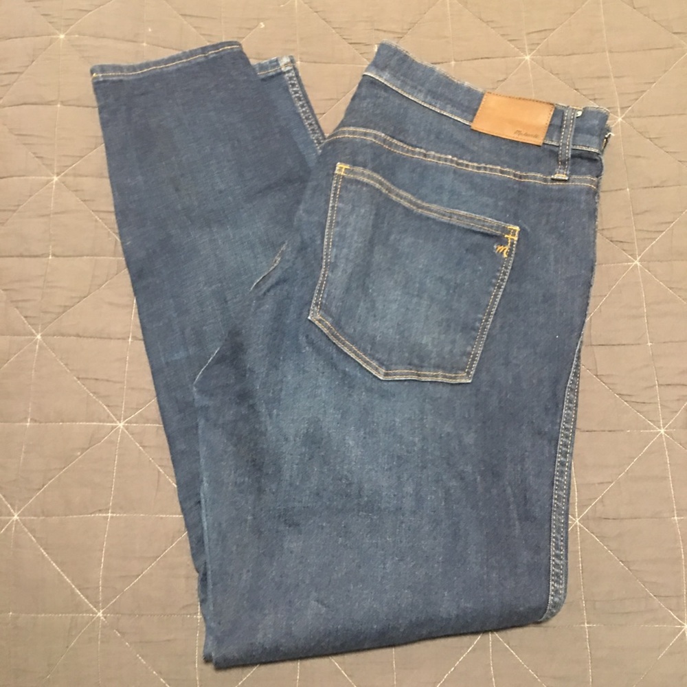 Madewell High Riser Skinny Jeans